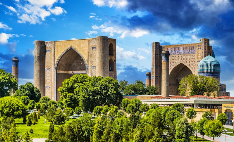 Moschee Bibi Khanim in Samarkand - ©©monticellllo - stock.adobe.com