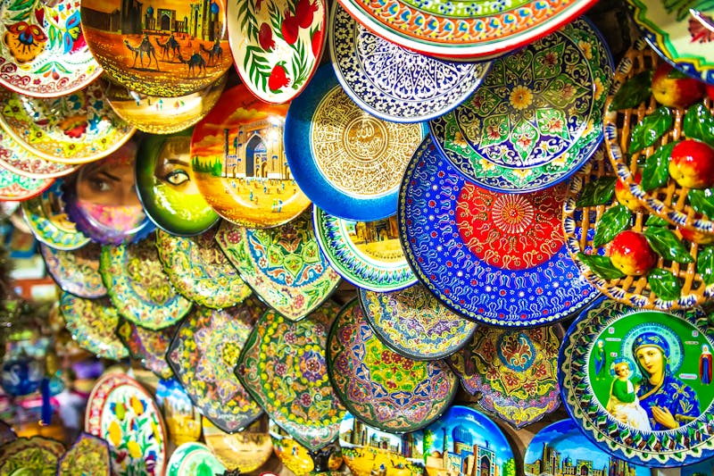 Keramik auf dem Basar in Samarkand - ©©dzmitrock87 - stock.adobe.com