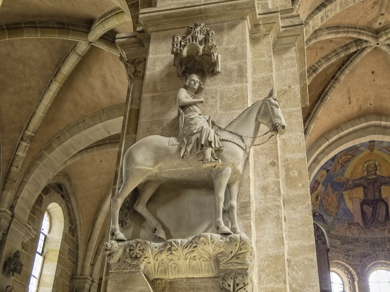 Der Bamberger Reiter im Dom - ©Frank Wagner - stock.adobe.com