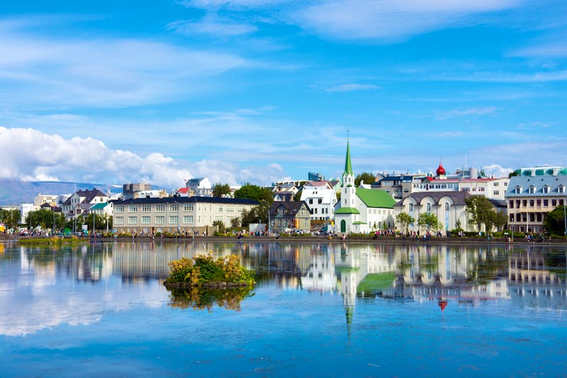 Tjörnin See im Stadtzentrum von Reykjavik - ©©Katya - stock.adobe.com