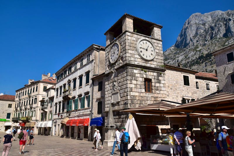 Uhrturm in Kotor - Montenegro - ©Eberhardt TRAVEL - Konrad Füssel