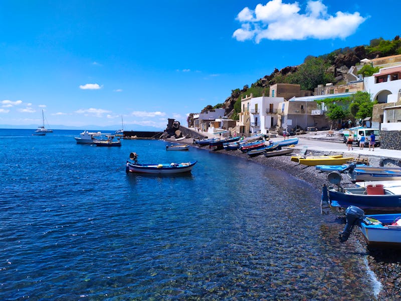 Insel Alicudi - Porto di Alicudi - ©Fabiola - stock.adobe.com