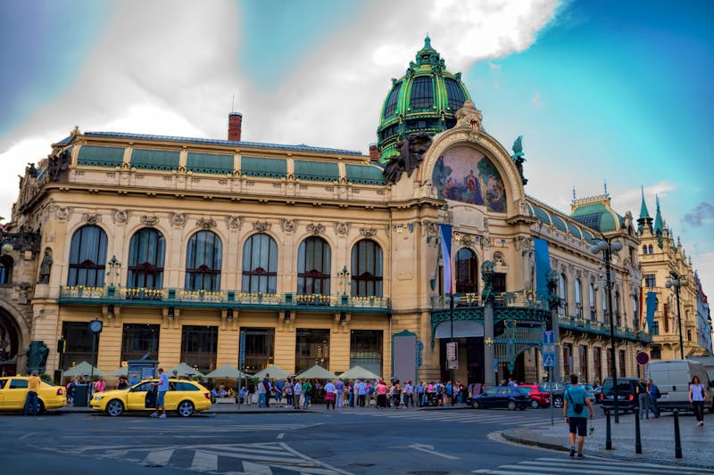 Prag - das Gemeindehaus - ©ArTo - stock.adobe.com