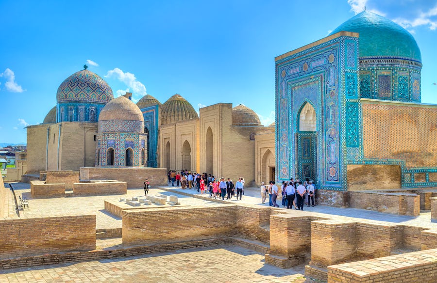 Shakhi Zinda-Nekropolis in Samarkand – © ©efesenko - stock.adobe.com