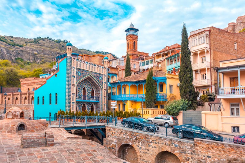 Bäderviertel Abanotubani in der Altstadt von Tbilisi - ©©k_samurkas - stock.adobe.com