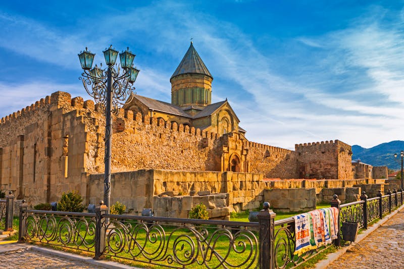 Svetitskhoveli Orthodoxe Kathedrale in Mzcheta - ©©photoaliona - stock.adobe.com