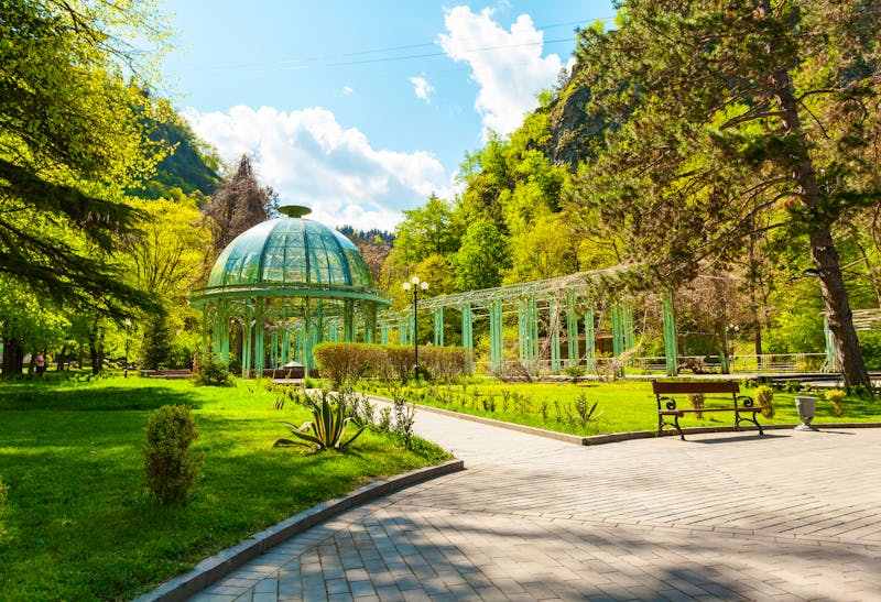 Historischer Kurpark in Borschomi - Georgien - ©©LALSSTOCK - stock.adobe.com
