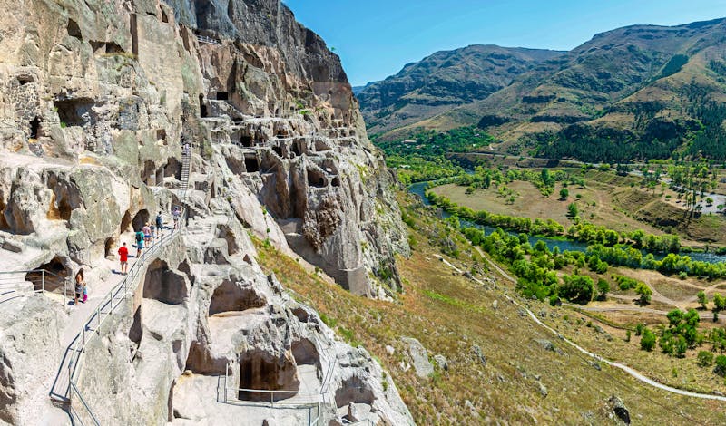 Höhlenstadt Wardzia in Georgien - ©©dk_photo - stock.adobe.com
