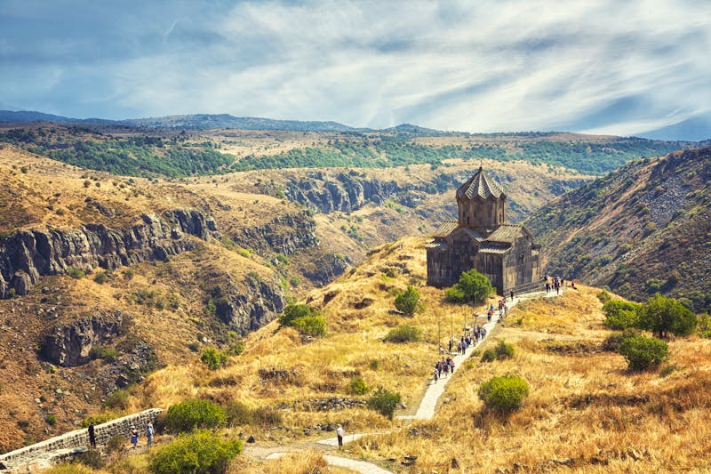 Vahramashen Kirche unterhalb der Festung Amberd in Armenien - ©©Shchipkova Elena - stock.adobe.com