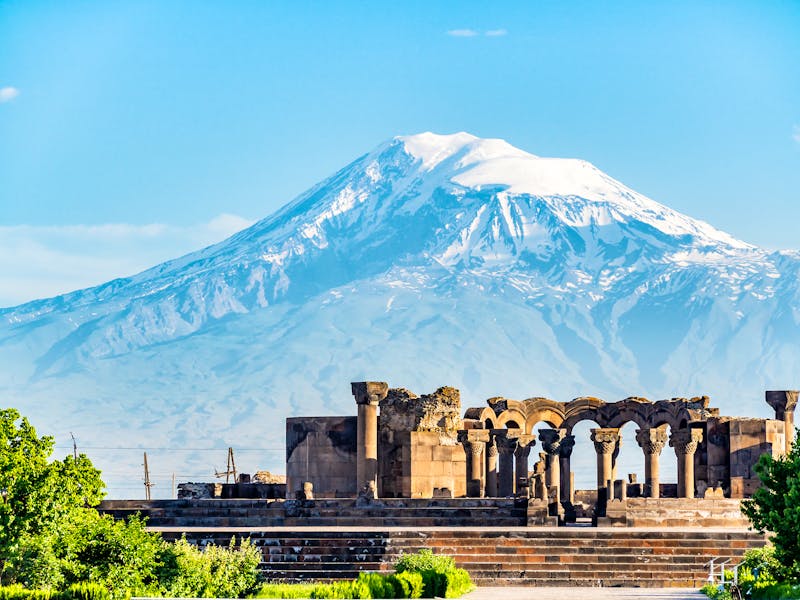 Ruinen der Zvartnots Kathedrale in Armenien - ©©dmitriygut - stock.adobe.com
