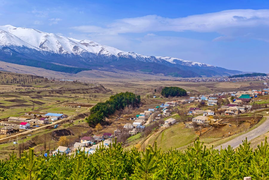 Molokanen-Dorf Lermontovo in Armenien – © VAHAN ABRAHAMYAN - Adobe Stock