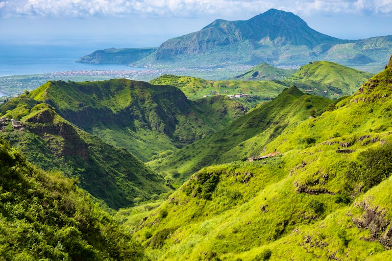 Grünes Bergland auf der Insel Santiago - Kapverden - ©©Samuel B. - stock.adobe.com