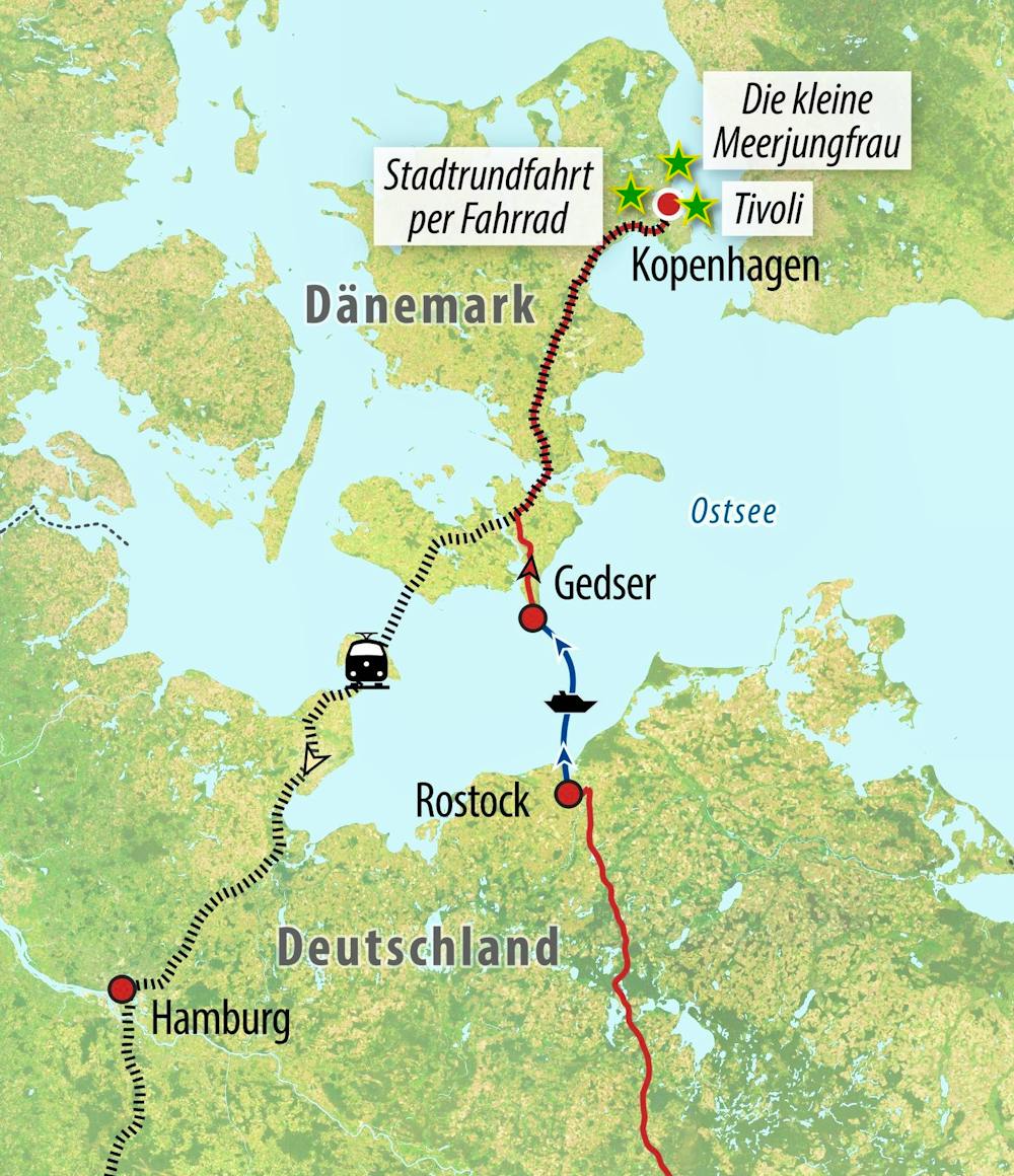 Ihre Rundreiseroute – © Eberhardt TRAVEL