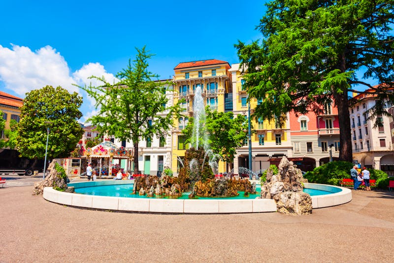 Lugano - Piazza Manzoni  - ©saiko3p - stock.adobe.com