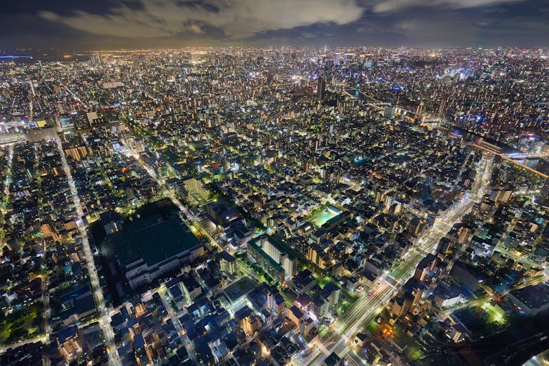 Tokyo - Blick vom Skytree Tower - ©Gudellaphoto - stock.adobe.com
