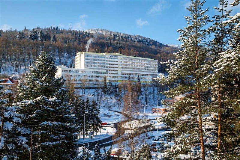 Tschechien - Jachymov - Kurhotel Behounek im Winter – ©Lécebné lázne Jáchymov a.s.