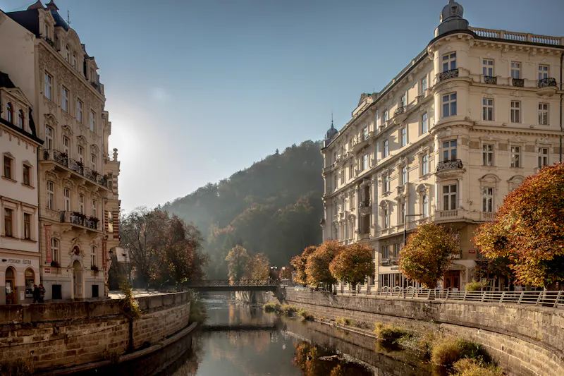 Karlsbad - Fluss Teplá - &copy;Grandhotel Pupp Karlsbad