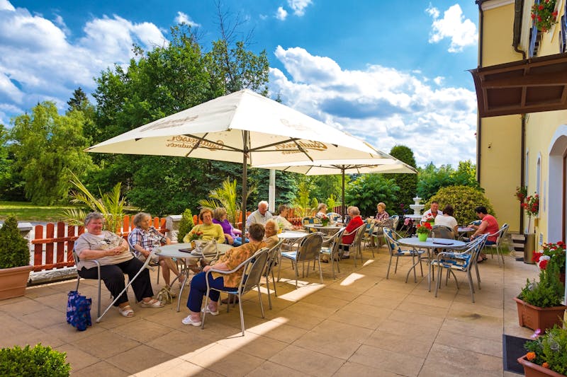 Franzensbad - Spa Hotel Centrum - Terrasse – ©Spa Hotel Centrum Franzensbad