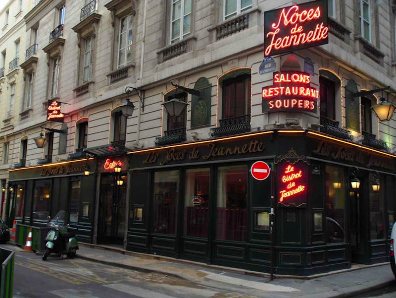 Les Noces de Jeannette - Traditionsrestaurant in Paris - ©Peter Rudolph - Eberhardt TRAVEL