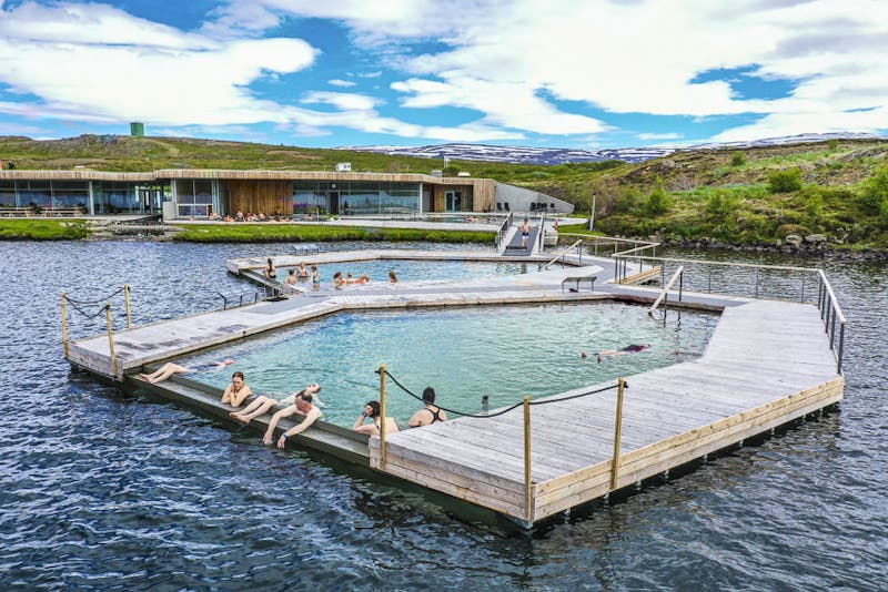 Geothermalbad Vök Baths in Island - ©Vök Baths