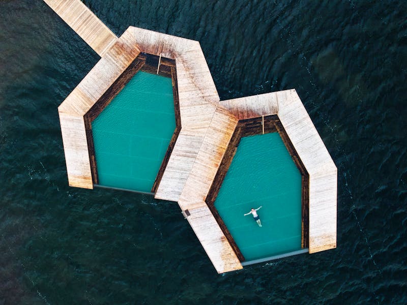 Geothermalbad Vök Baths in Island - ©Vök Baths