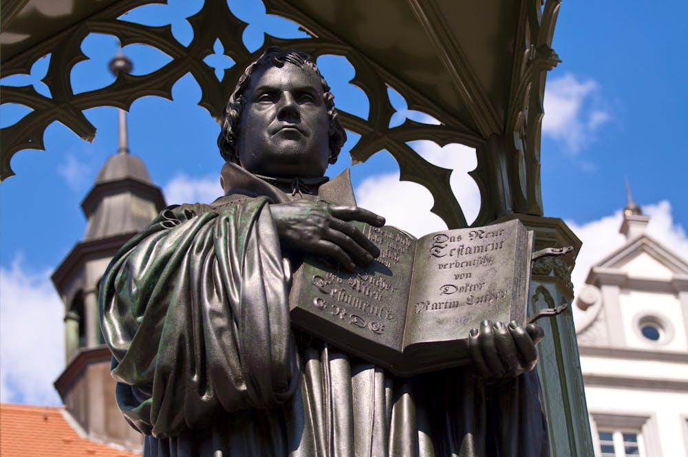 Lutherstadt Wittenberg - Luther-Denkmal  &ndash; &copy; ©steschum - stock.adobe.com