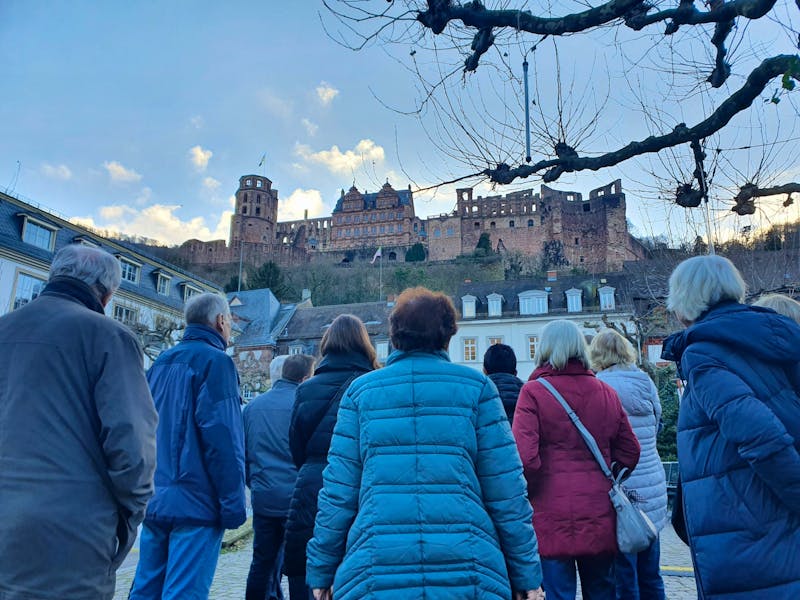 Stadtführung Heidelberg Blick auf das Schloss - ©Sophia Bär