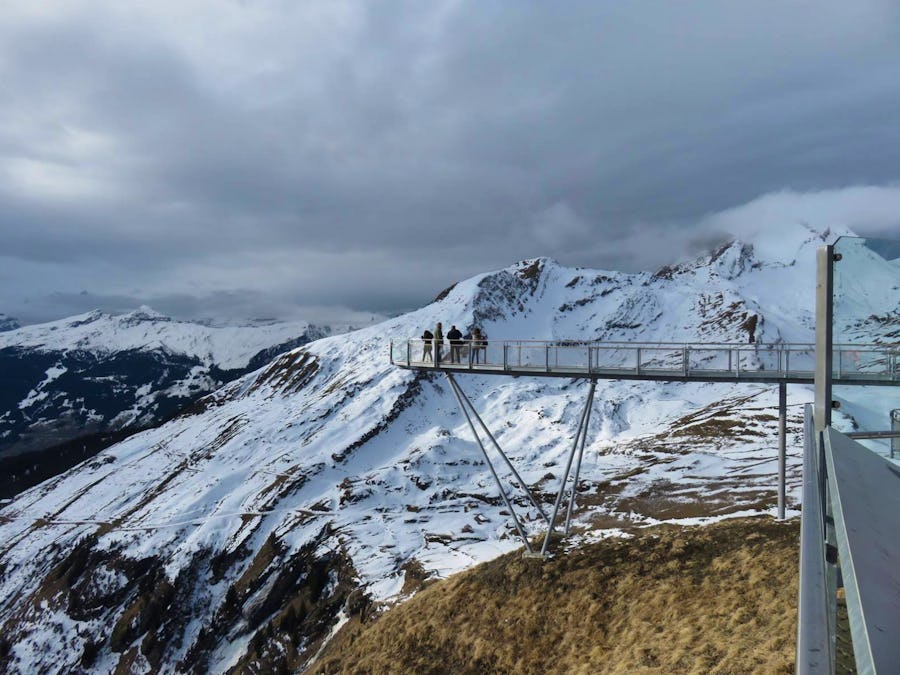 Silvester im Berner Oberland - Ausflug nach Grindelwald, auf dem First – © Annette Weise