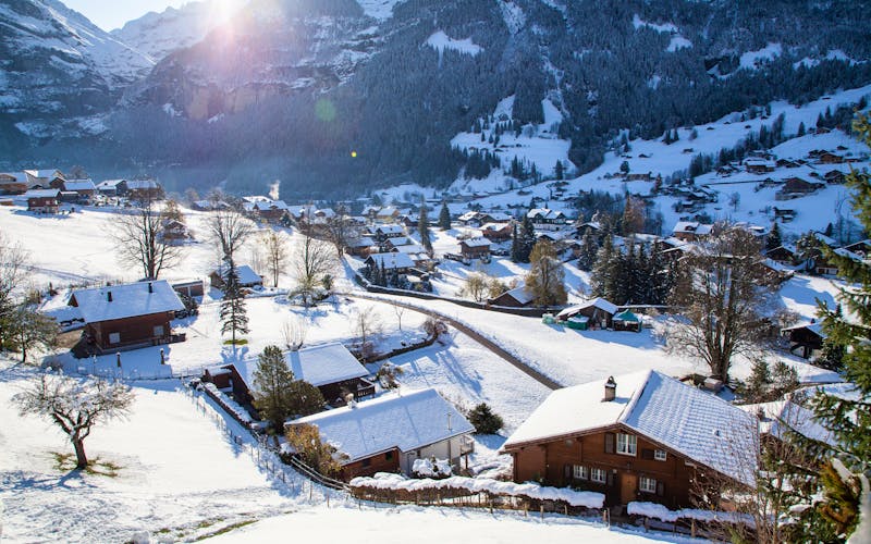 Das winterliche Grindelwald im Berner Oberland - Schweiz - ©Melinda Nagy - stock.adobe.com