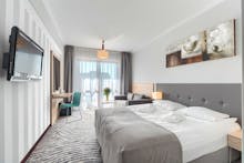 Zimmerbeispiel Doppelzimmer Hotel Leda Spa – © IdeaSpa