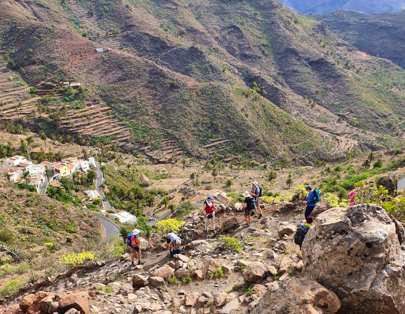 Wanderung in der Felsenschlucht Barranco de Guarimiar - ©Detlef May - Eberhardt TRAVEL