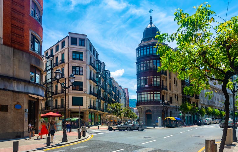 Straße in Bilbao  - ©Iakov Filimonov - Adobe Stock