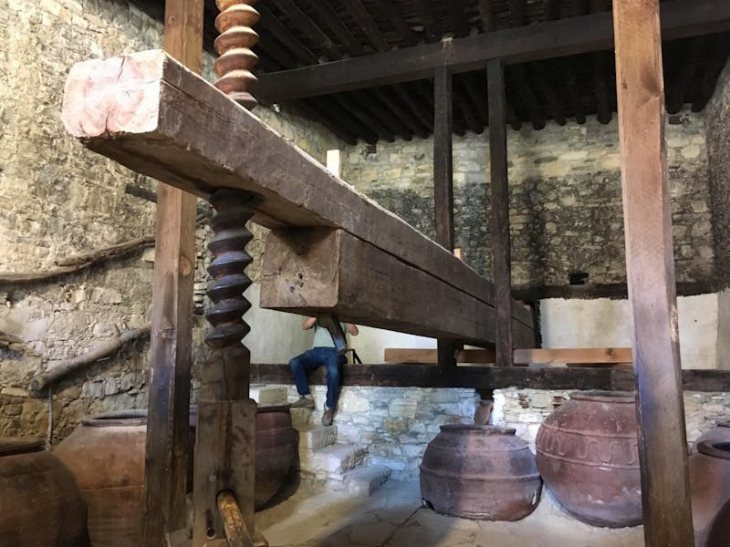 alte Weinpresse im Weindorf Omodos auf Zypern - ©Laura Wonneberger für Eberhardt TRAVEL GmbH