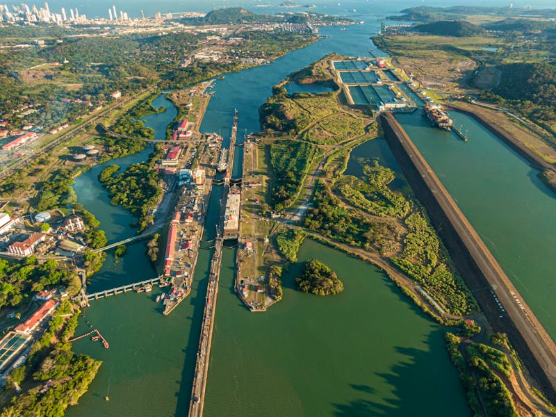 Beautiful aerial view of the Beautiful aerial view of the Panama - ©Gian - Adobe Stock