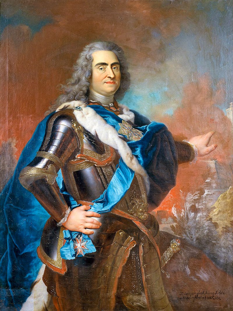 August der Starke - Gemälde von Louis de Silvestre - ©Louis de Silvestre