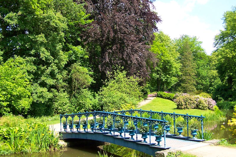 Bad Muskau - Fuchsienbrücke im Fürst-Pückler-Park - ©Damzog - Schlösserland Sachsen
