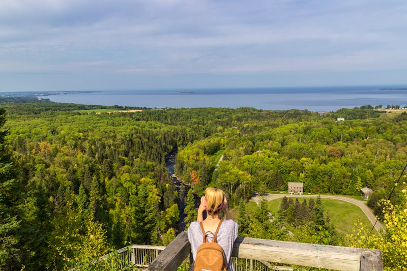 Blick auf das Museumsdorf Val Jalbert - Provinz Quebec - &copy;©julen - stock.adobe.com