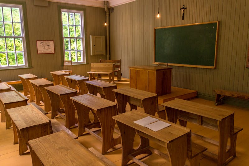 Schule im Museumsdorf Val Jalbert - Provinz Quebec - &copy;©julen - stock.adobe.com