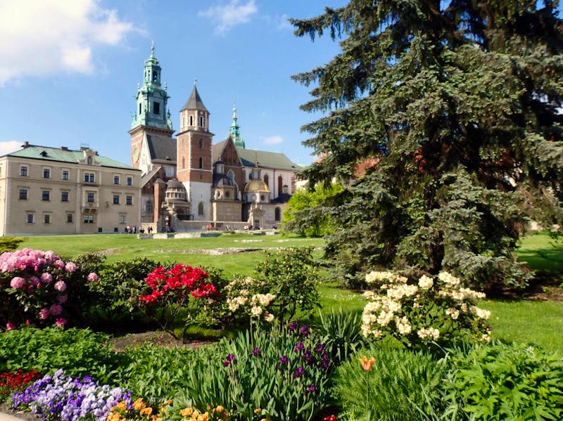 Die Wawelburg zu Krakau, in der Gruft ruht August der Starke - ©Horst Hallfarth