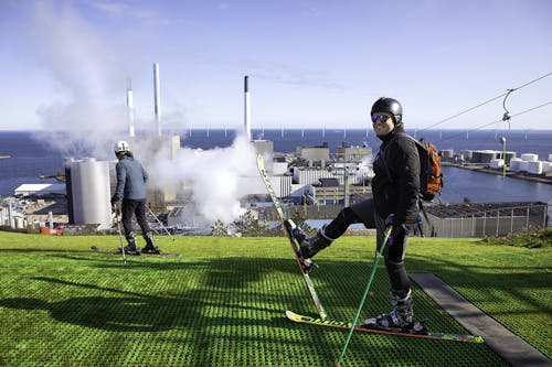 Skifahren auf dem Copenhill &ndash; &copy; Max Mestour and Amelie Louys - Copenhill