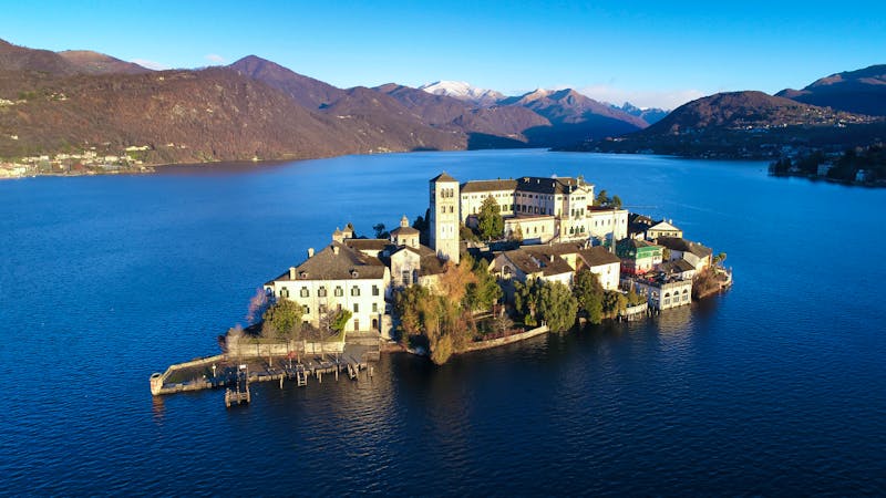 Ortasee mit der Insel San Giulio - ©Arcansél - stock.adobe.com