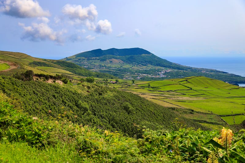 Vulkan auf der Azoren-Insel Graciosa - ©Stefano - Adobe Stock