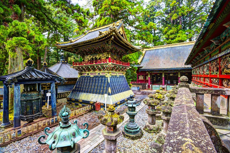 Nikko-Nationalpark - im Toshogu-Schrein - ©Sean Pavone 2013 All RIghts Reserved