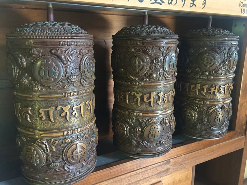 Kamakura - Gebetsmühlen im Hase-dera-Tempel - ©Eberhardt TRAVEL GmbH - Patrick Fritzsche