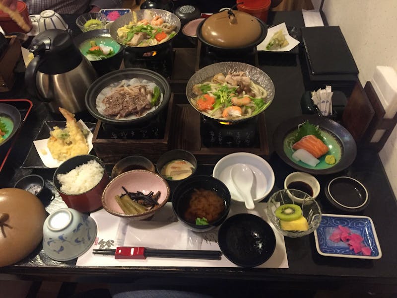 Takayama - japanisches Abendessen - ©Eberhardt TRAVEL GmbH - Patrick Fritzsche