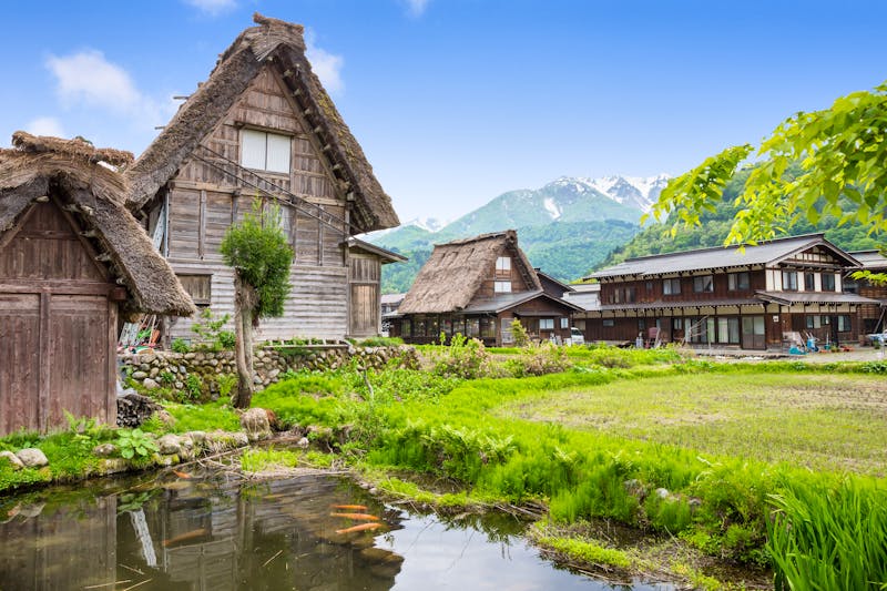 Historisches Dorf Shirakawago - ©Powerbee-Photo - Adobe Stockphoto