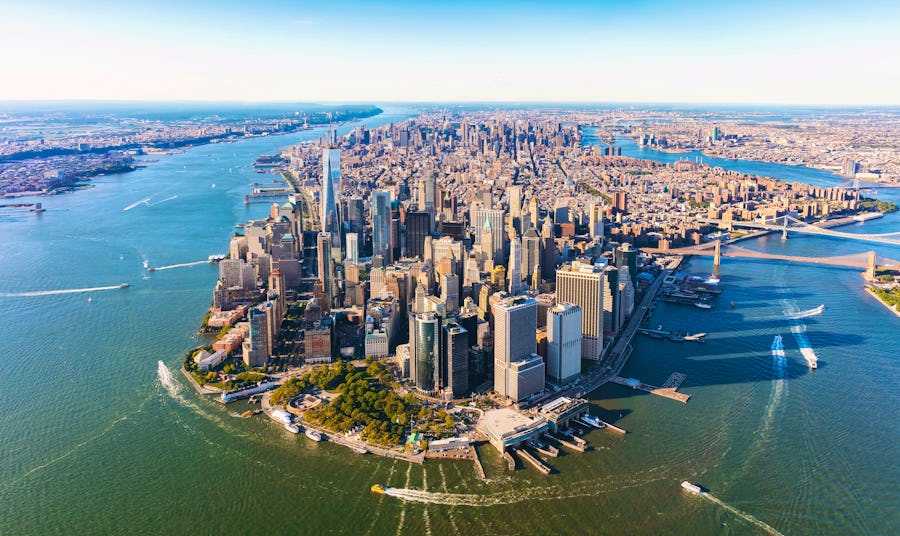 New York City - Panoramablick auf Manhattan – © ©Tierney - stock.adobe.com