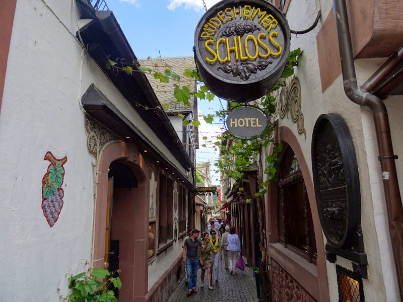 Rüdesheim am Rhein und seine Drosselgasse - ©Hans-Joachim Trutz für Eberhardt TRAVEL