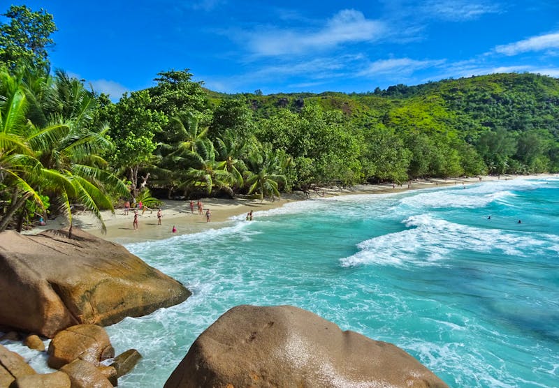 Strand Anse Lazio auf der Insel Praslin - ©Eberhardt TRAVEL - Anne Schröder