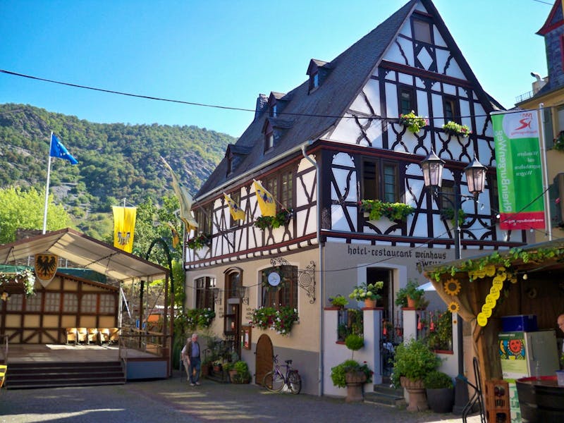 Der Marktplatz in Oberwesel am Rhein - ©Irene Schneider ür Eberhardt TRAVEL GmbH